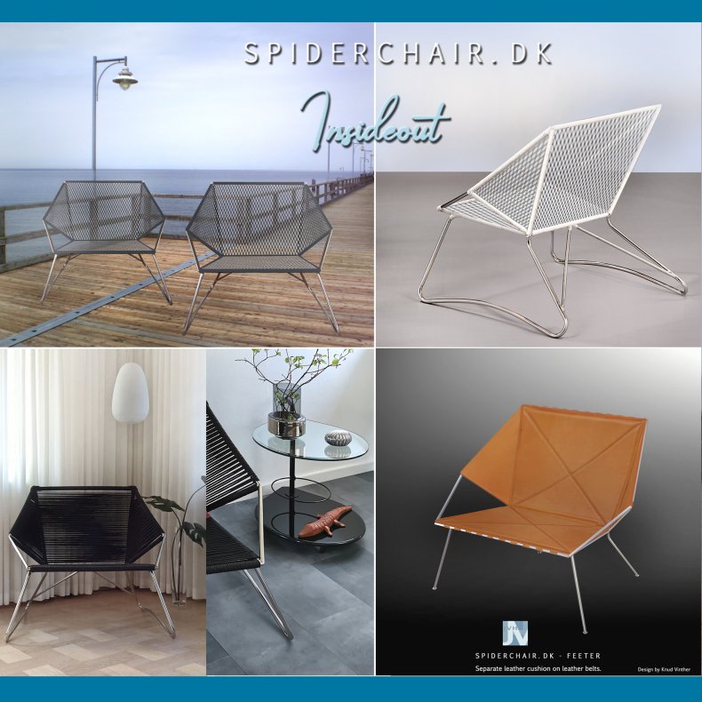 Advertising for Spiderchair.dk - Anthracite Net and Belt